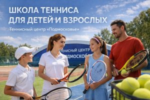 Школа тенниса для детей и взрослых: как устроено обучение и кому подходит Теннисный центр «Подмосковье»