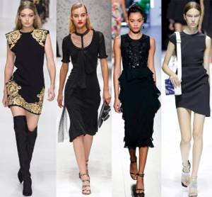 Черное платье 2018 и секреты стильного образа