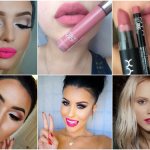 Девушки с матовой помадой