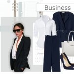 Инфографика: одежда в деловом стиле