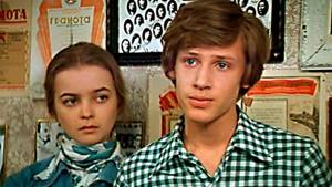 Кадр из фильма «Розыгрыш» (1976 г.). Наталья Вавилова, Дмитрий Харатьян.
