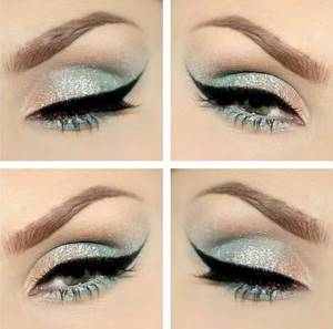 Как сделать вечерний макияж для зеленых глаз