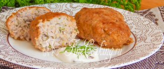Котлеты из фарша с картошкой