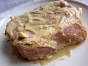 маринуем мясо в горчице