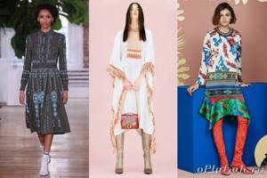 модные платья весна-лето2018 тенденции фото новинки