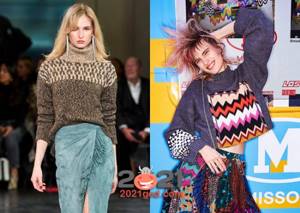 Модные свитера сезона осень-зима 2020-2021 с орнаментом