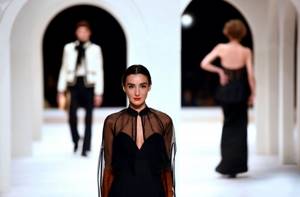 Неделя моды Мercedes-Вenz Fashion Week - показ коллекции Jaba Diasamidze