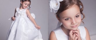 Hairstyles for September 1st with bows photo