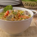 Рассольник с говядиной