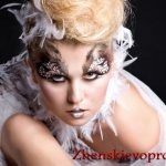 Яркий фантазийный макияж