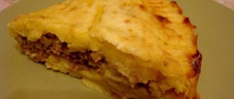 Запеканка из картофельного пюре в духовке